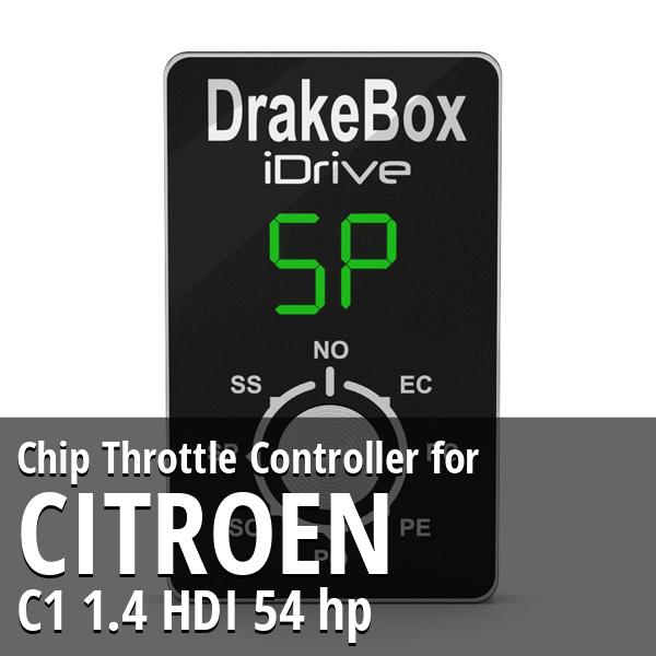 Chip Citroen C1 1.4 HDI 54 hp Throttle Controller
