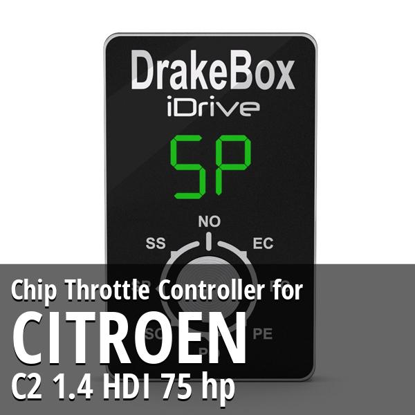 Chip Citroen C2 1.4 HDI 75 hp Throttle Controller