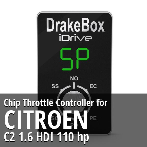 Chip Citroen C2 1.6 HDI 110 hp Throttle Controller
