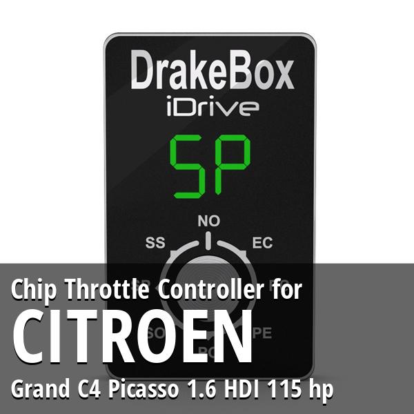 Chip Citroen Grand C4 Picasso 1.6 HDI 115 hp Throttle Controller