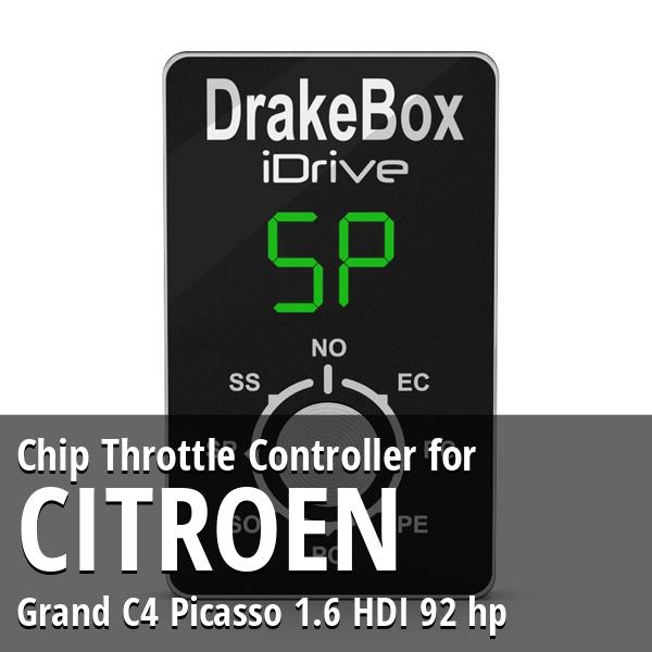 Chip Citroen Grand C4 Picasso 1.6 HDI 92 hp Throttle Controller
