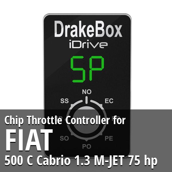 Chip Fiat 500 C Cabrio 1.3 M-JET 75 hp Throttle Controller