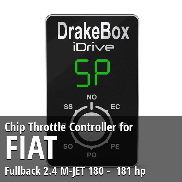 Chip Fiat Fullback 2.4 M-JET 180 - 181 hp Throttle Controller
