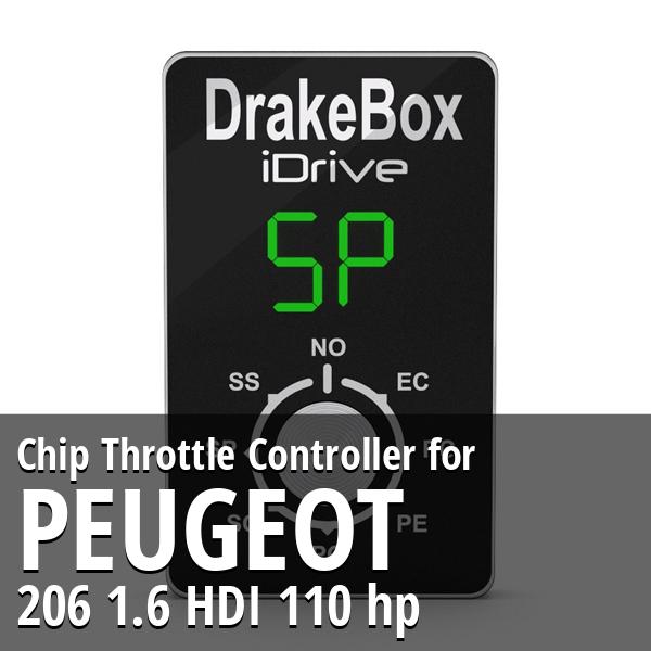 Chip Peugeot 206 1.6 HDI 110 hp Throttle Controller