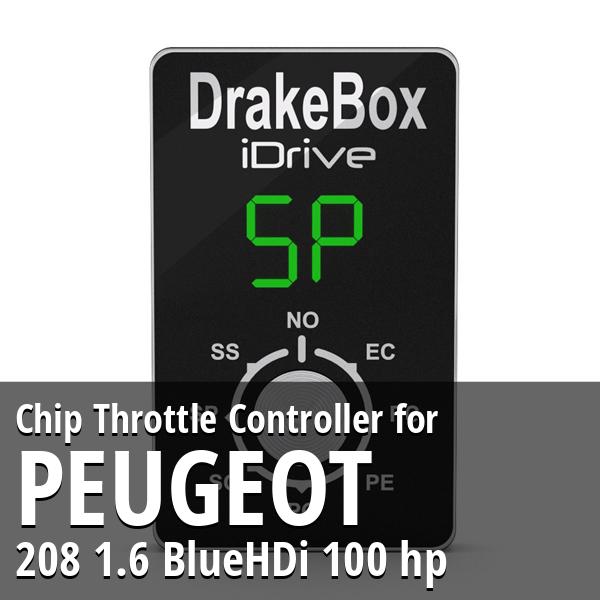 Chip Peugeot 208 1.6 BlueHDi 100 hp Throttle Controller