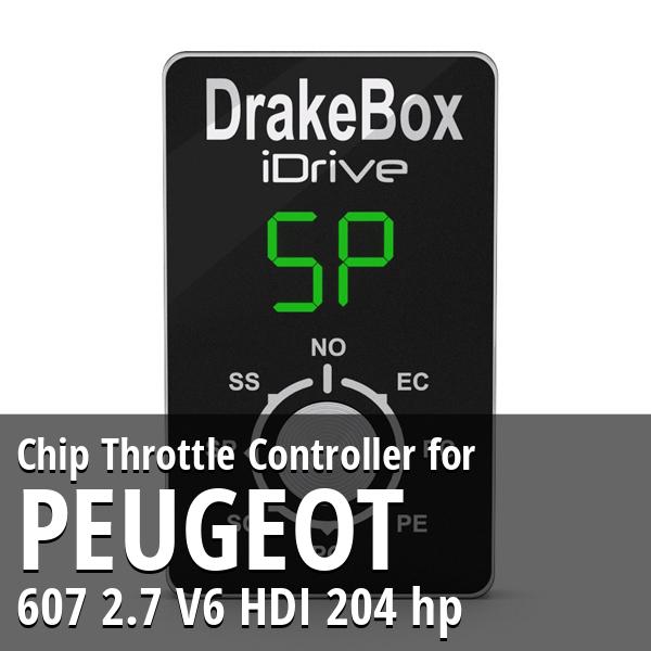 Chip Peugeot 607 2.7 V6 HDI 204 hp Throttle Controller