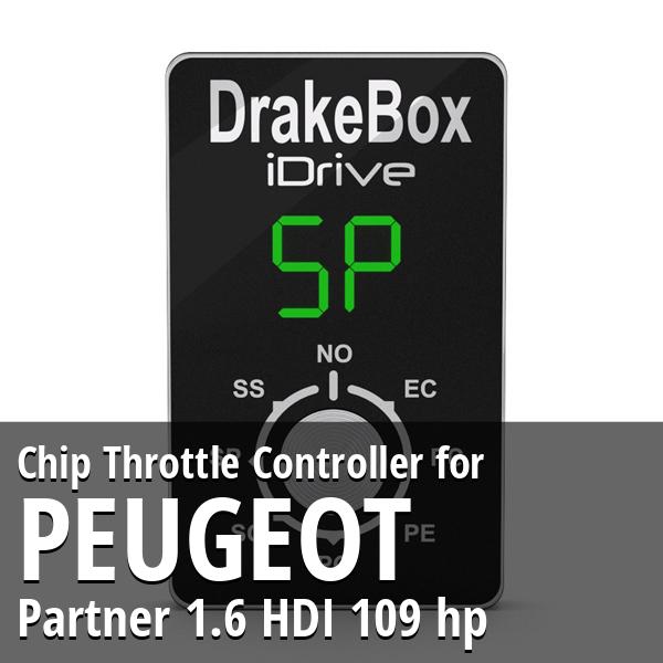 Chip Peugeot Partner 1.6 HDI 109 hp Throttle Controller