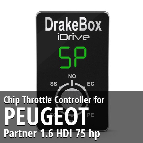 Chip Peugeot Partner 1.6 HDI 75 hp Throttle Controller