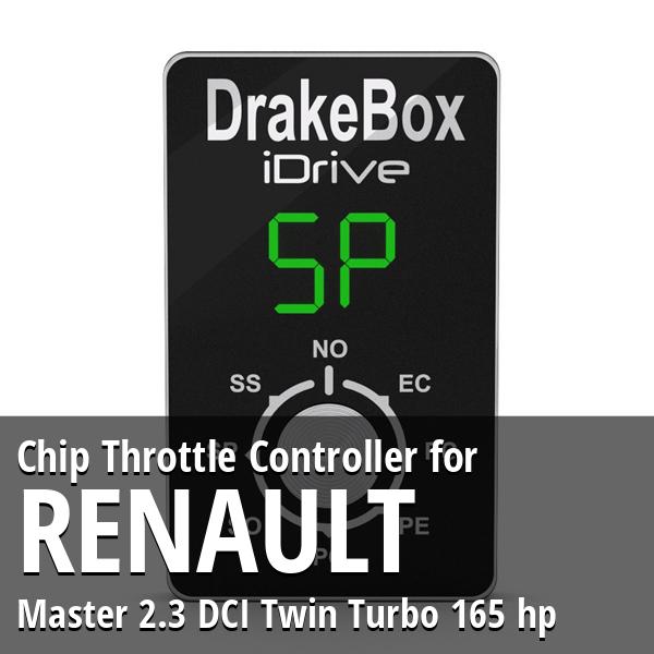 Chip Renault Master 2.3 DCI Twin Turbo 165 hp Throttle Controller