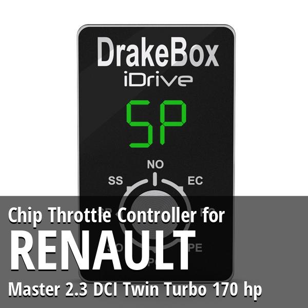 Chip Renault Master 2.3 DCI Twin Turbo 170 hp Throttle Controller