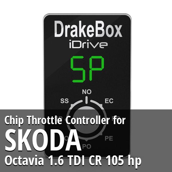 Chip Skoda Octavia 1.6 TDI CR 105 hp Throttle Controller