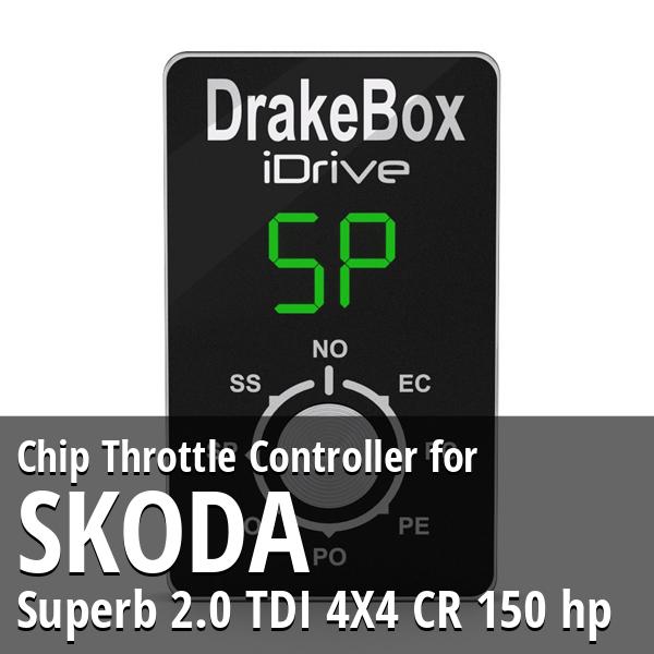 Chip Skoda Superb 2.0 TDI 4X4 CR 150 hp Throttle Controller