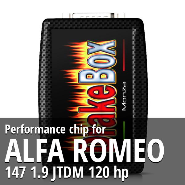 Performance chip Alfa Romeo 147 1.9 JTDM 120 hp