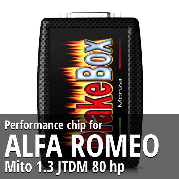 Performance chip Alfa Romeo Mito 1.3 JTDM 80 hp