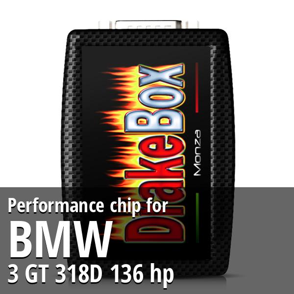 Performance chip Bmw 3 GT 318D 136 hp