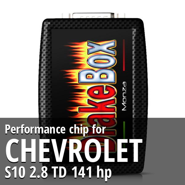 Performance chip Chevrolet S10 2.8 TD 141 hp