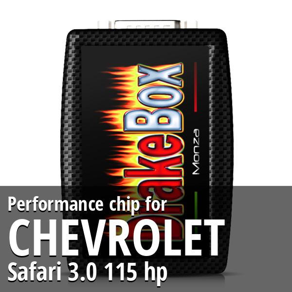 Performance chip Chevrolet Safari 3.0 115 hp