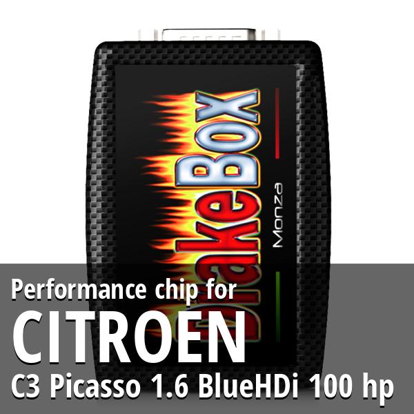 Performance chip Citroen C3 Picasso 1.6 BlueHDi 100 hp