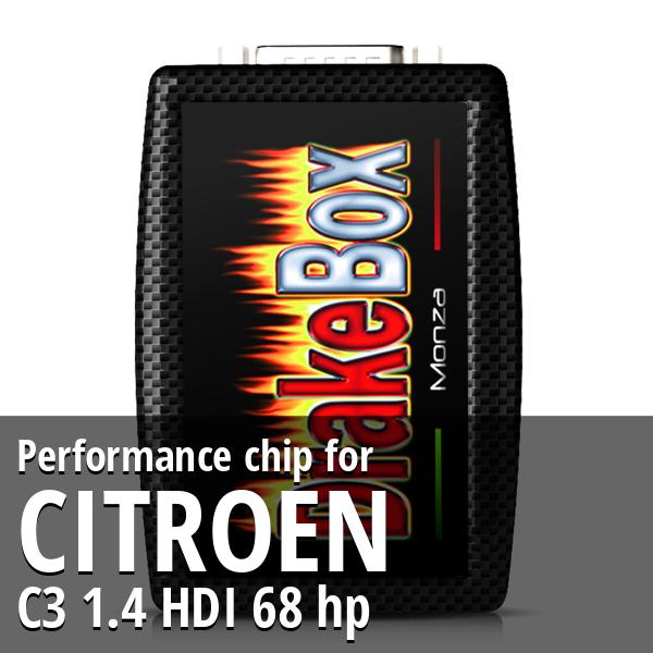 Performance chip Citroen C3 1.4 HDI 68 hp