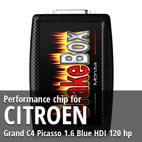 Performance chip Citroen Grand C4 Picasso 1.6 Blue HDI 120 hp