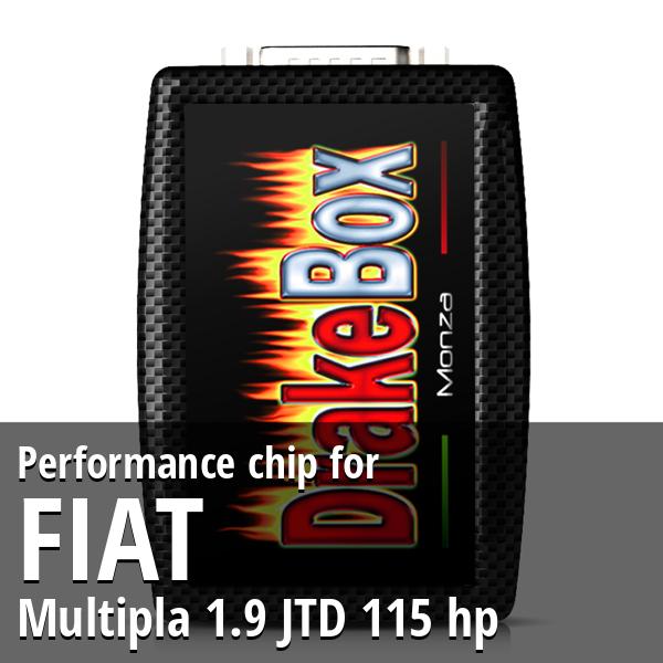 Performance chip Fiat Multipla 1.9 JTD 115 hp
