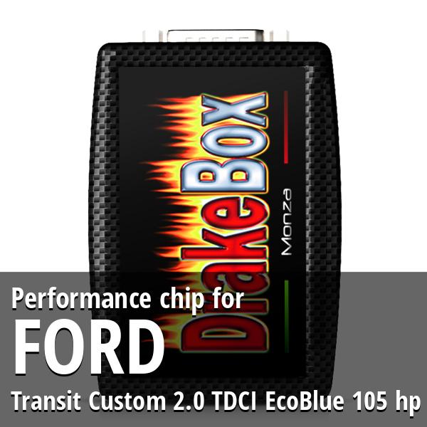 Performance chip Ford Transit Custom 2.0 TDCI EcoBlue 105 hp