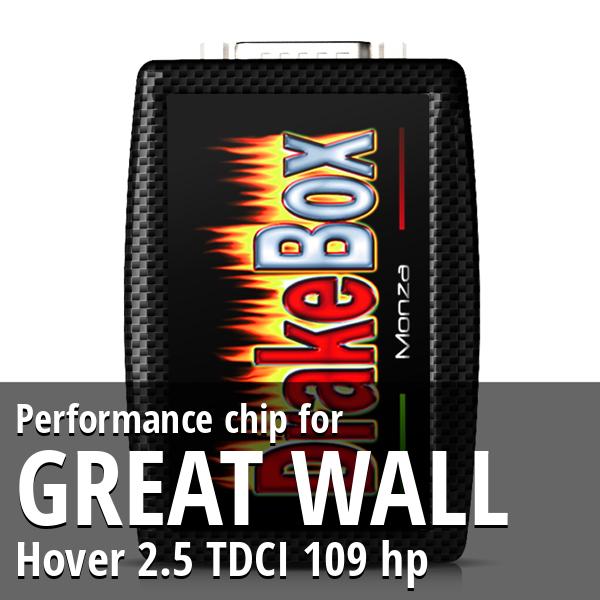 Performance chip Great Wall Hover 2.5 TDCI 109 hp