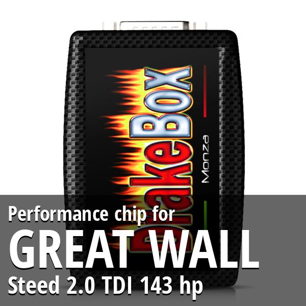 Performance chip Great Wall Steed 2.0 TDI 143 hp