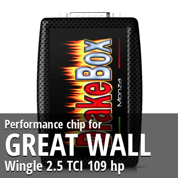 Performance chip Great Wall Wingle 2.5 TCI 109 hp