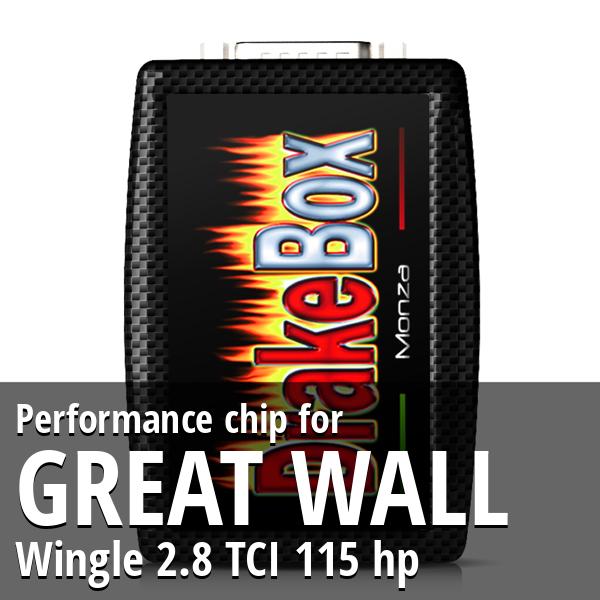 Performance chip Great Wall Wingle 2.8 TCI 115 hp