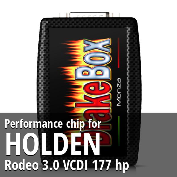 Performance chip Holden Rodeo 3.0 VCDI 177 hp