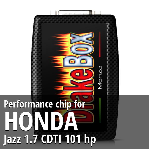 Performance chip Honda Jazz 1.7 CDTI 101 hp