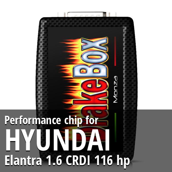 Performance chip Hyundai Elantra 1.6 CRDI 116 hp