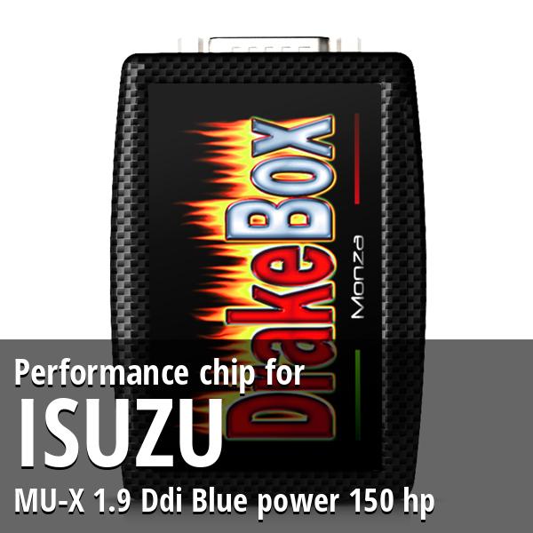 Performance chip Isuzu MU-X 1.9 Ddi Blue power 150 hp