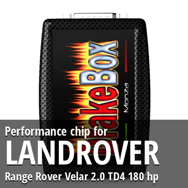 Performance chip Landrover Range Rover Velar 2.0 TD4 180 hp