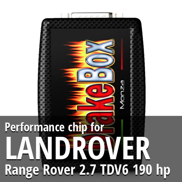 Performance chip Landrover Range Rover 2.7 TDV6 190 hp