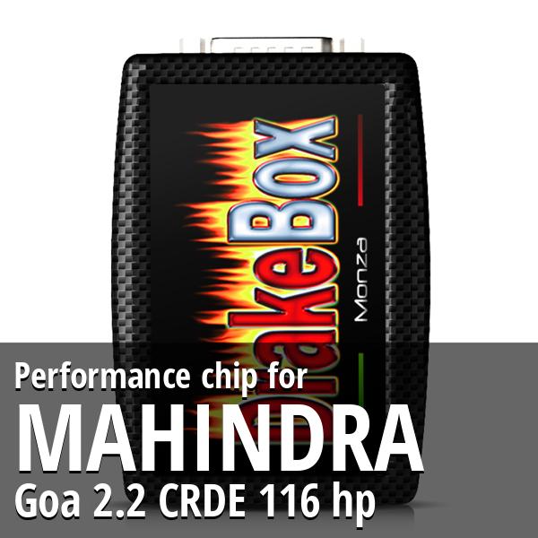 Performance chip Mahindra Goa 2.2 CRDE 116 hp