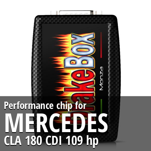 Performance chip Mercedes CLA 180 CDI 109 hp