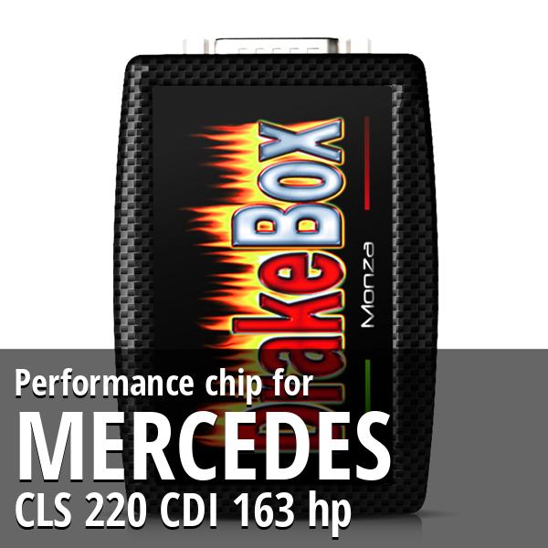 Performance chip Mercedes CLS 220 CDI 163 hp