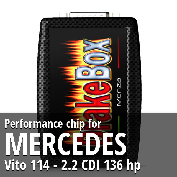 Performance chip Mercedes Vito 114 - 2.2 CDI 136 hp