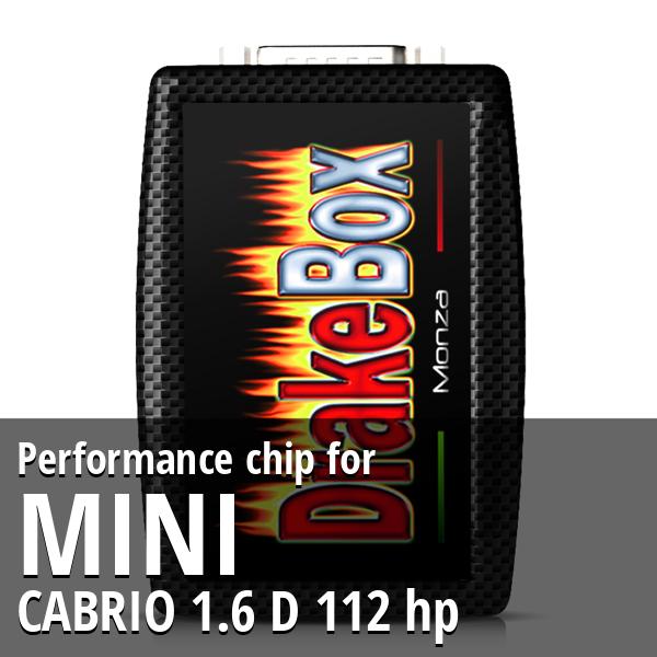 Performance chip Mini CABRIO 1.6 D 112 hp