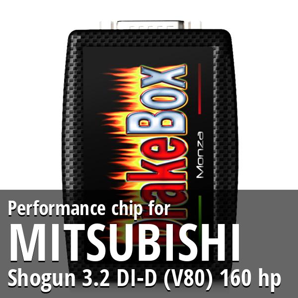 Performance chip Mitsubishi Shogun 3.2 DI-D (V80) 160 hp