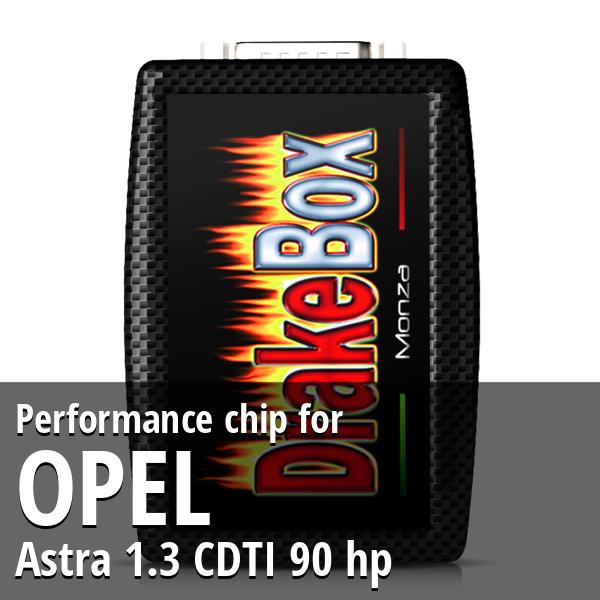 Performance chip Opel Astra 1.3 CDTI 90 hp