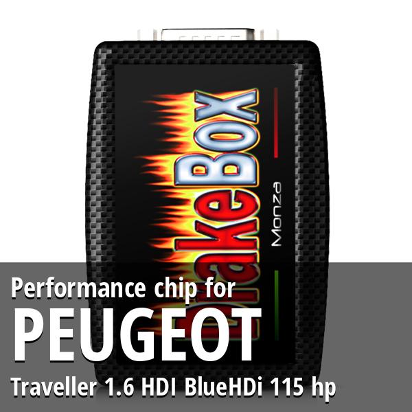 Performance chip Peugeot Traveller 1.6 HDI BlueHDi 115 hp