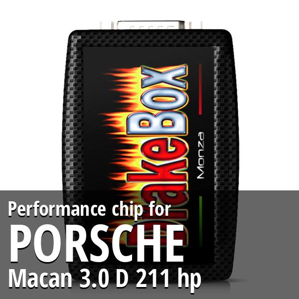 Performance chip Porsche Macan 3.0 D 211 hp