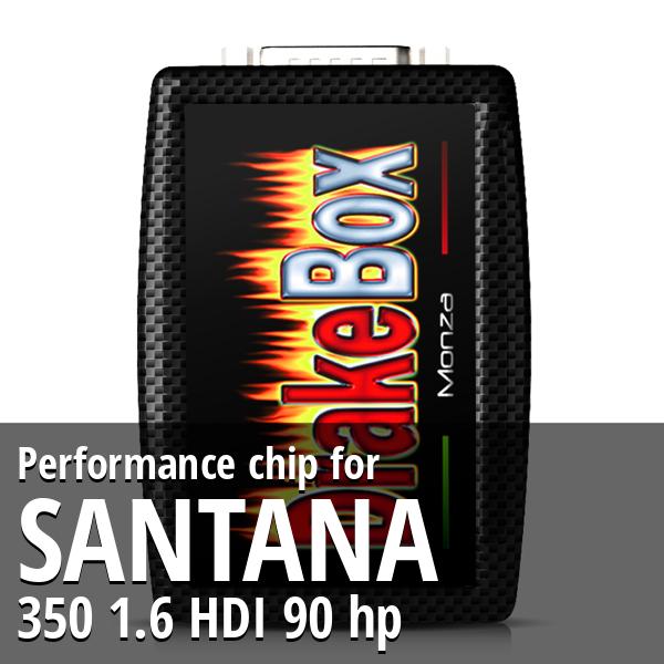 Performance chip Santana 350 1.6 HDI 90 hp