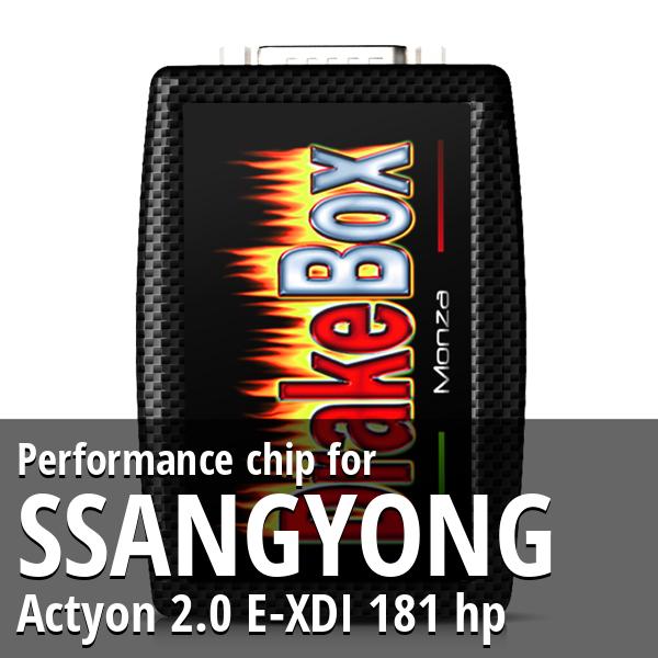 Performance chip Ssangyong Actyon 2.0 E-XDI 181 hp