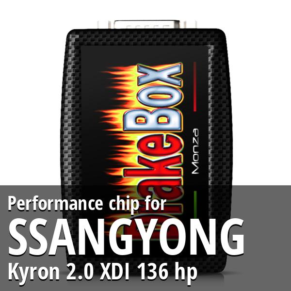 Performance chip Ssangyong Kyron 2.0 XDI 136 hp