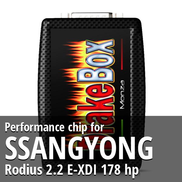 Performance chip Ssangyong Rodius 2.2 E-XDI 178 hp