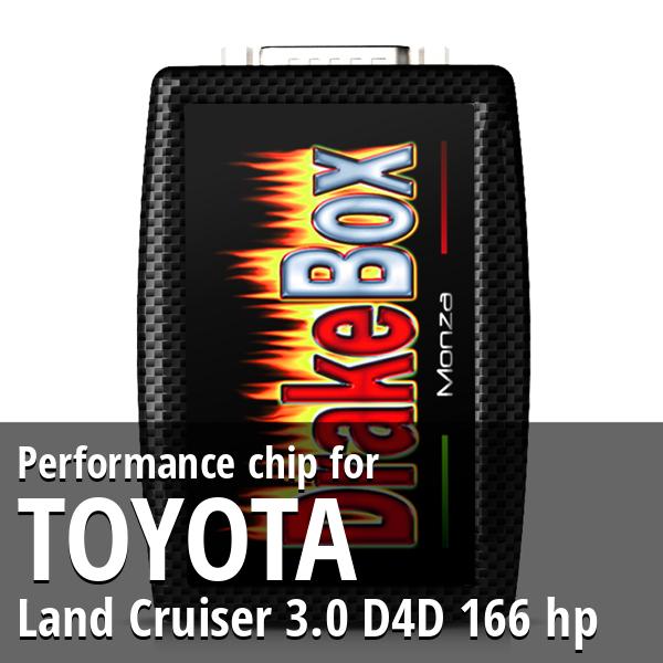 Performance chip Toyota Land Cruiser 3.0 D4D 166 hp